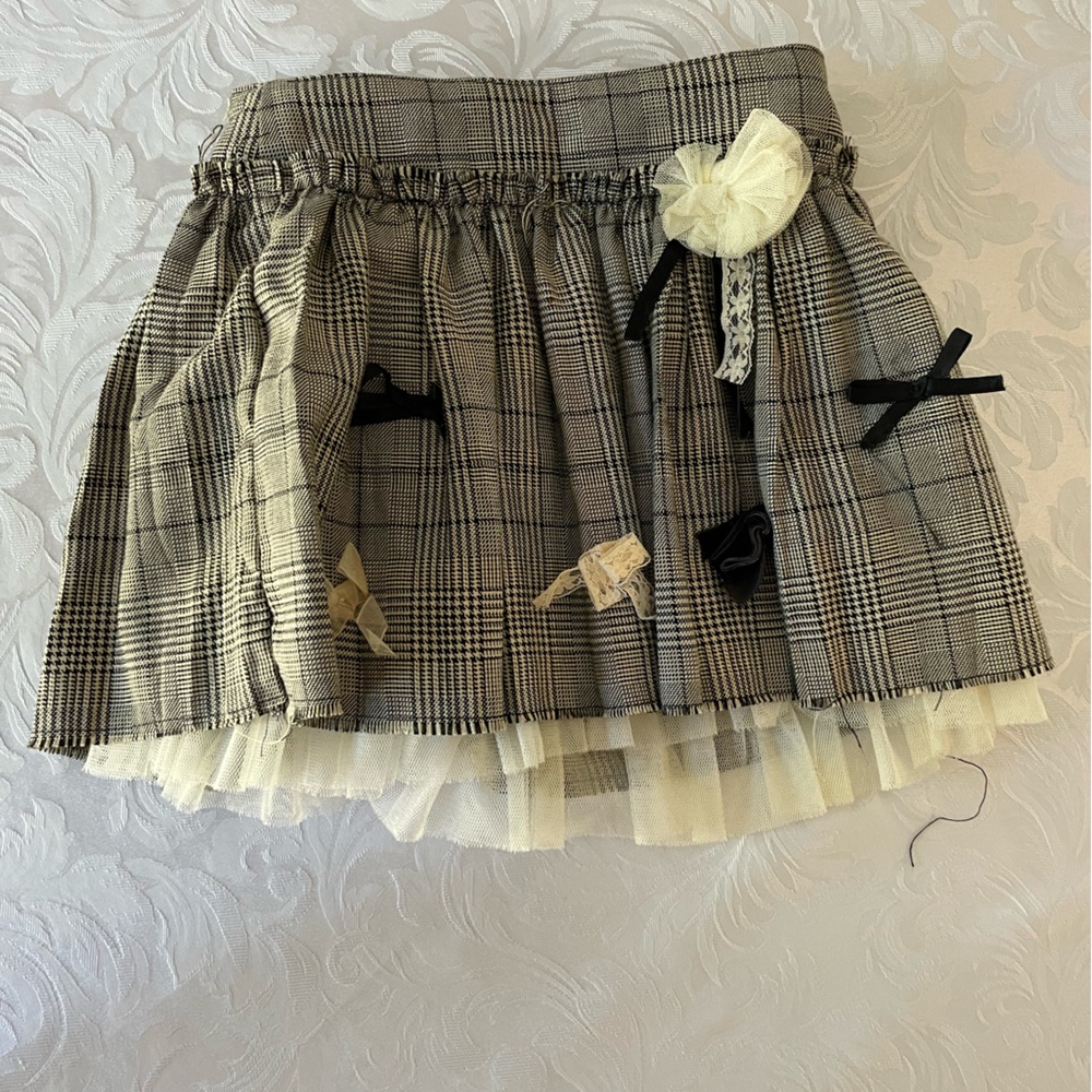 Sweet Joy Plaid Skirt